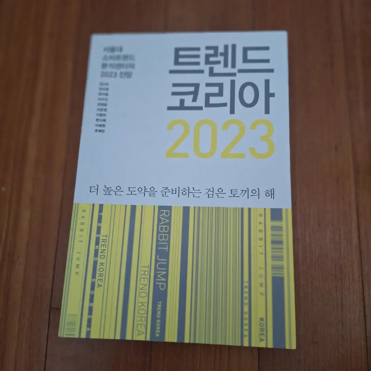 # 트렌드 코리아 2023(서울대 소비트렌드 분석센터)